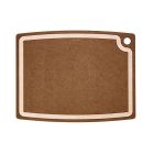 image shows Epicurean Gourmet Series Large Cutting Board | Nutmeg/Natural against a blank, white background Image