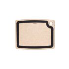 image shows Epicurean Gourmet Series Small Cutting Board | Natural/Slate against a blank, white background Image