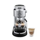 image shows De'Longhi Dedica Maestro Espresso Machine against a blank, white background Image