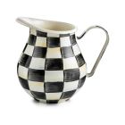 image shows MacKenzie-Childs Courtly Check 3 Qt. Pitcher against a blank, white background Image