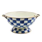 image shows MacKenzie-Childs Royal Check 6.5 Qt. Everything Bowl against a blank, white background Image