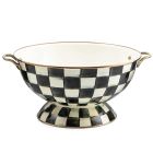 image shows MacKenzie-Childs Courtly Check 6.5 Qt. Everything Bowl against a blank, white background Image