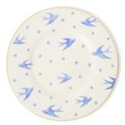 image shows MacKenzie-Childs 8.75" Salad Plate | Cloud Watching against a blank, white background Image