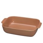 image shows K&uuml;chenprofi Porto Rectangular Gratin Dish | Coral against a blank, white background Image