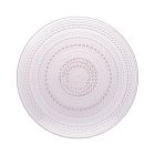 image shows Fortessa Jupiter 10.5" Dinner Plate | Pink  against a blank, white background Image