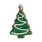 image shows Old World Christmas Ornament | Christmas Tree Sugar Cookie  against a blank, white background Image