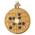 image shows Old World Christmas Ornament | Waffle against a blank, white background Image