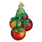  image shows Old World Christmas Ornament | Tomatoes On Vine against a blank, white background Image