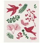 image shows Ecologie by Danica Swedish Sponge Dish Cloth | Winterberry  against a blank, white background Image