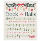 image shows Ecologie by Danica Swedish Sponge Dish Cloth | Christmas Carol against a blank, white background Image
