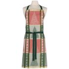 image shows Now Designs by Danica Christmas Jacquard Apron | Festive Fir  against a blank, white background Image
