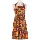 image shows Now Designs by Danica Chef Apron | Olive Oil  against a blank, white background Image