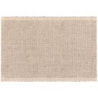 image shows Danica Heirloom Lattice Placemat | Dove Gray against a blank, white background Image