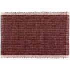 image shows Danica Heirloom Lattice Placemat | Garnet  against a blank, white background Image