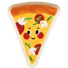 image shows Danica Jubilee Pizza Shaped Dish against a blank, white background Image