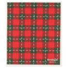 image shows Ecologie by Danica Swedish Sponge Dish Cloth | Tartan against a blank, white background
 Image