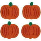 image shows Danica Jubilee Felt Wool Coasters (Set of 4) | Hallows' Eve  against a blank, white background Image