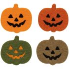 image shows Danica Jubilee Felt Wool Coasters (Set of 4) | Boo Crew  against a blank, white background Image