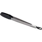 image shows Click Clack Large Tong | Grey/Chrome against a blank, white background Image