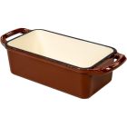 image shows NutriMill Enameled Cast Iron 1.25 Qt. Bread Pan  against a blank, white background Image