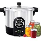 image shows Presto&reg; Precise 16 Quart Digital Pressure Canner  against a blank, white background Image