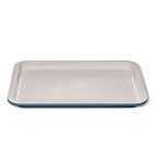 image shows OXO Good Grips Non-Stick Pro Ceramic Coated Metal Bakeware Half Sheet Pan | Storm Blue  against a blank, white background Image