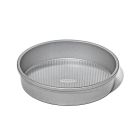 image shows OXO Good Grip Nonstick Pro 9" Round Cake Pan | Clear Coated against a blank, white background Image