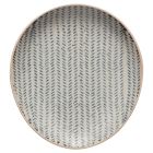 image shows Danica Heirloom Element Spoon Rest | Herringbone  against a blank, white background Image