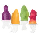 image shows Tovolo Pop Molds (Set of 4) | Ocean Friends against a blank, white background Image
