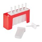 image shows Tovolo Pop Molds with Tray (Set of 6) | Modern against a blank, white background Image