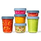 image shows OXO Good Grips Twist & Stack 12-Piece Container Set against a blank, white background Image