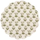 image shows Danica Heirloom Placemat | Bloom against a blank, white background
 Image