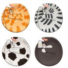 image shows Danica Jubilee Trinket Trays (Set of 4) | Meow & Furever  against a blank, white background Image