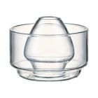 image shows HARIO 100ml Chasen Stand & Bowl | Clear against a blank, white background Image