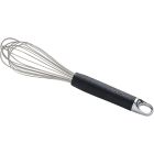 image shows Click Clack Small Whisk | Grey/Chrome against a blank, white background Image