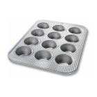 image shows USA Pan 12-Cup Muffin Pan against a blank, white background Image