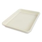  image shows USA Pan Ceramic Nonstick Quarter Sheet Pan | Vanilla against a blank, white background Image