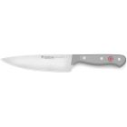 image shows W&Uuml;STHOF Gourmet 6" Chef's Knife | Grey against a blank, white background Image