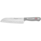 image shows W&Uuml;STHOF Gourmet 7" Santoku Knife | Grey against a blank, white background Image