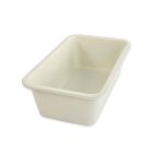 image shows USA Pan Small Seamless Ceramic Nonstick Loaf Pan | Vanilla  against a blank, white background Image