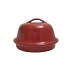 Sassafras Superstone La Cloche Bread Baking Dome | Red Image