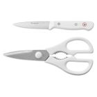 W&Uuml;STHOF Gourmet White 2-Piece Shear & Paring Knife Set  Image