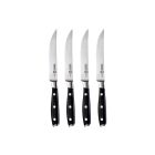 image shows Messermeister Avanta Fine Edge Steak Knife Set | 4-Piece  against a blank, white background Image