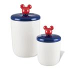 image shows Disney Bon Voyage 2-Piece Canister Jar Set against a blank, white background Image