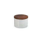 Le Creuset Signature 7oz Salt Cellar with Wood Lid Image