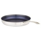 image shows Viking 3-Ply Hybrid Plus&trade; 12" Nonstick Fry Pan against a blank, white background
 Image