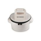Le Creuset Round Dutch Oven Tote Bag against a white background Image