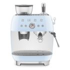 SMEG Semi Automatic Espresso Machine | Pastel Blue