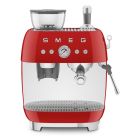 SMEG Semi Automatic Espresso Machine | Red