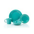 Fiesta® 16-Piece Classic Dinnerware Set with Tapered Mugs | Turquoise
